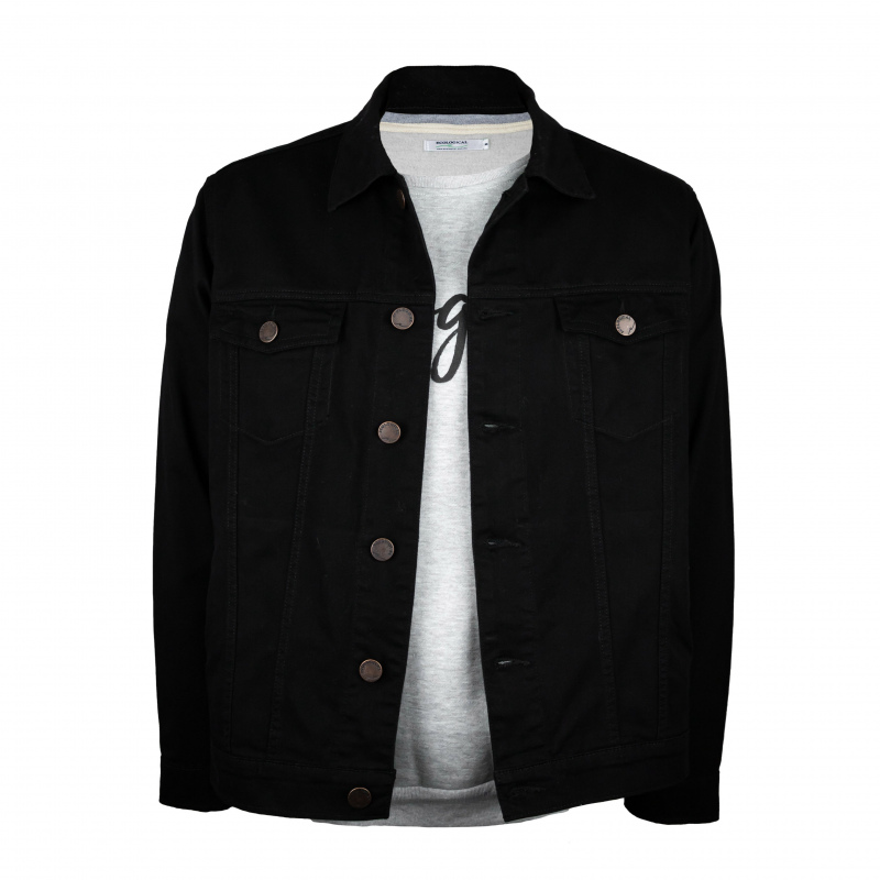 Chamarra de Mezclilla Basic Black 